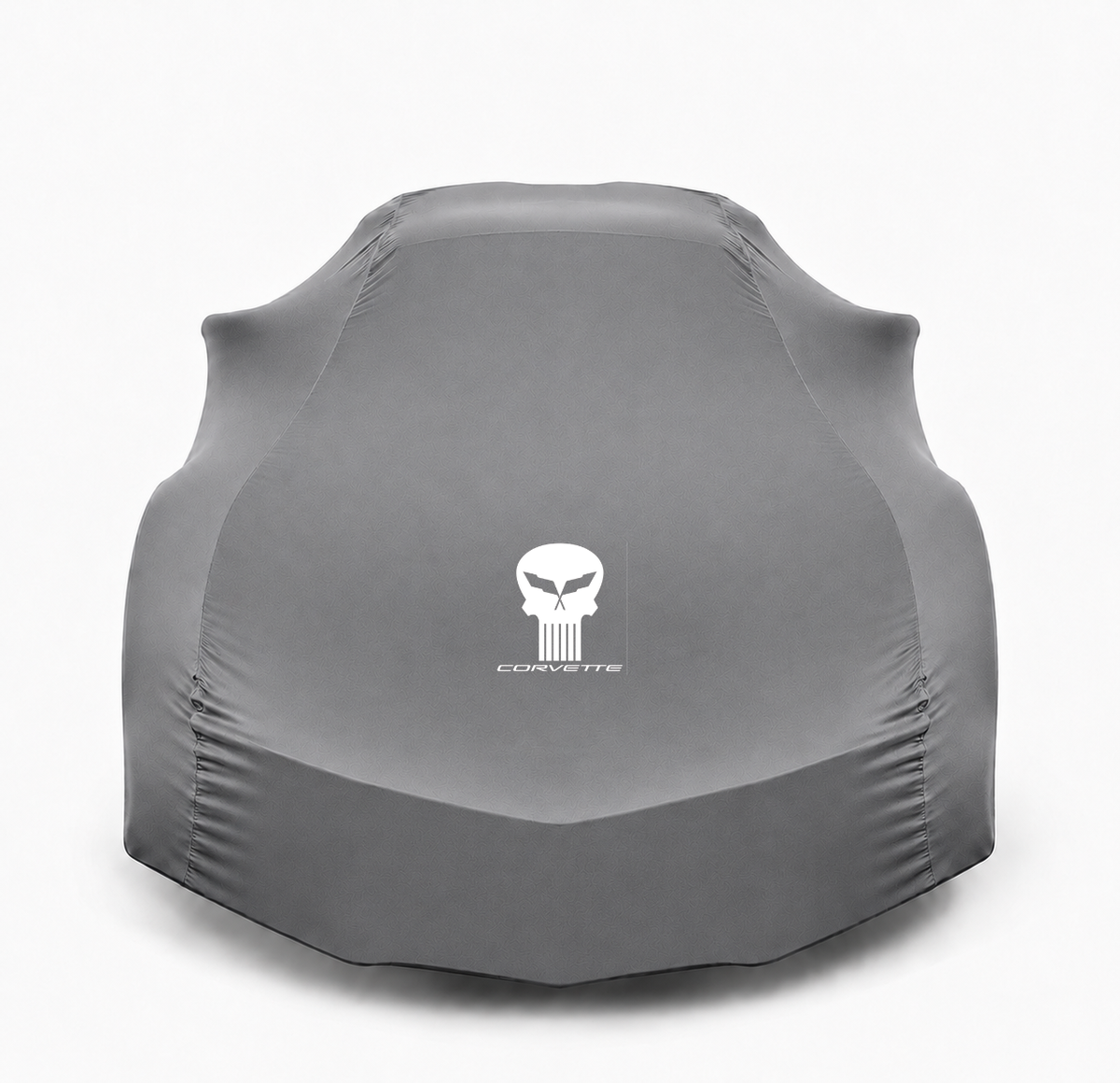 CORVETTE JAKE SKULL Autoabdeckung, CORVETTE JAKE SKULL maßgefertigte Indoor-Autoabdeckung