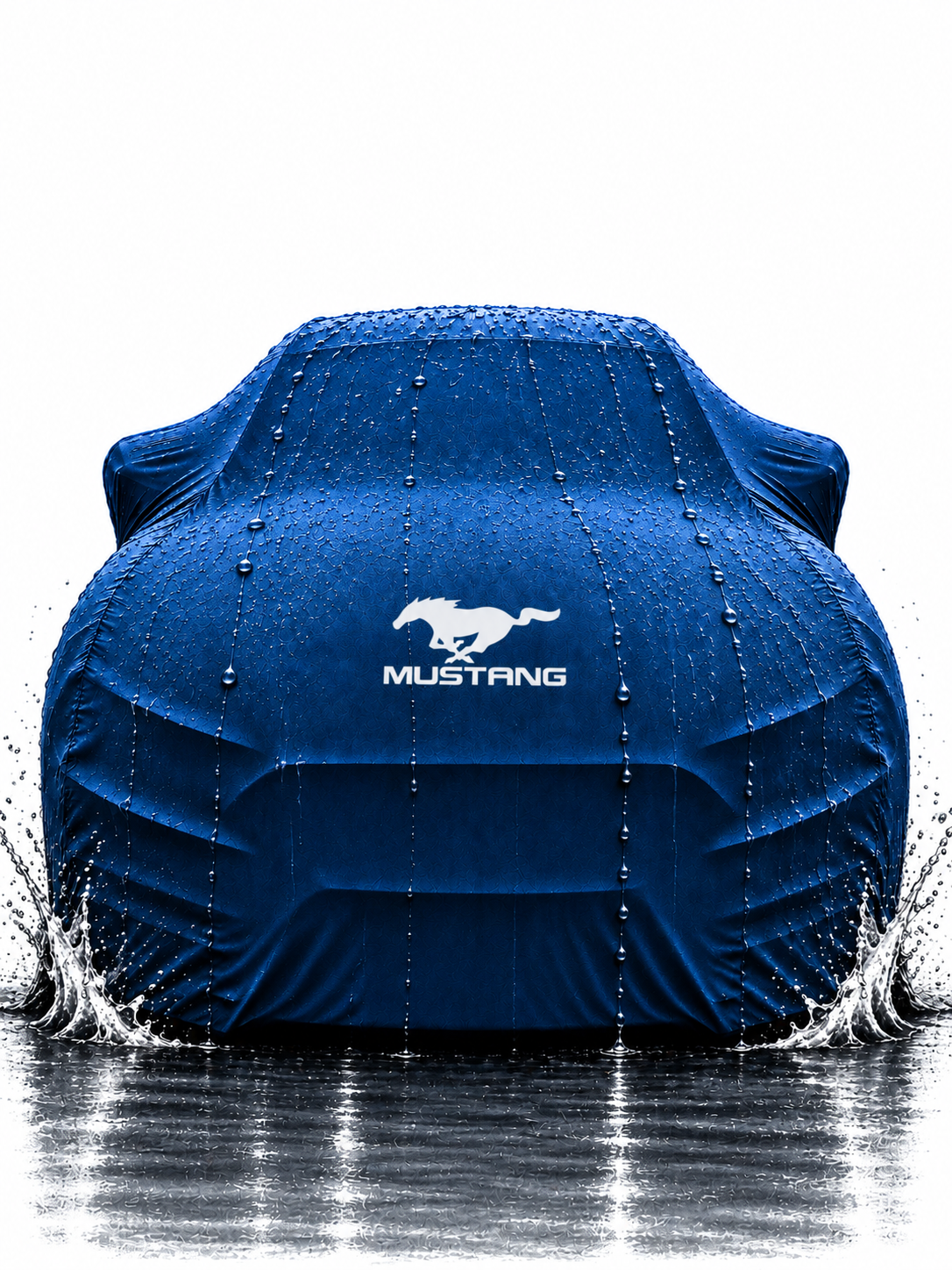Mustang maßgefertigte Outdoor-Autoabdeckung