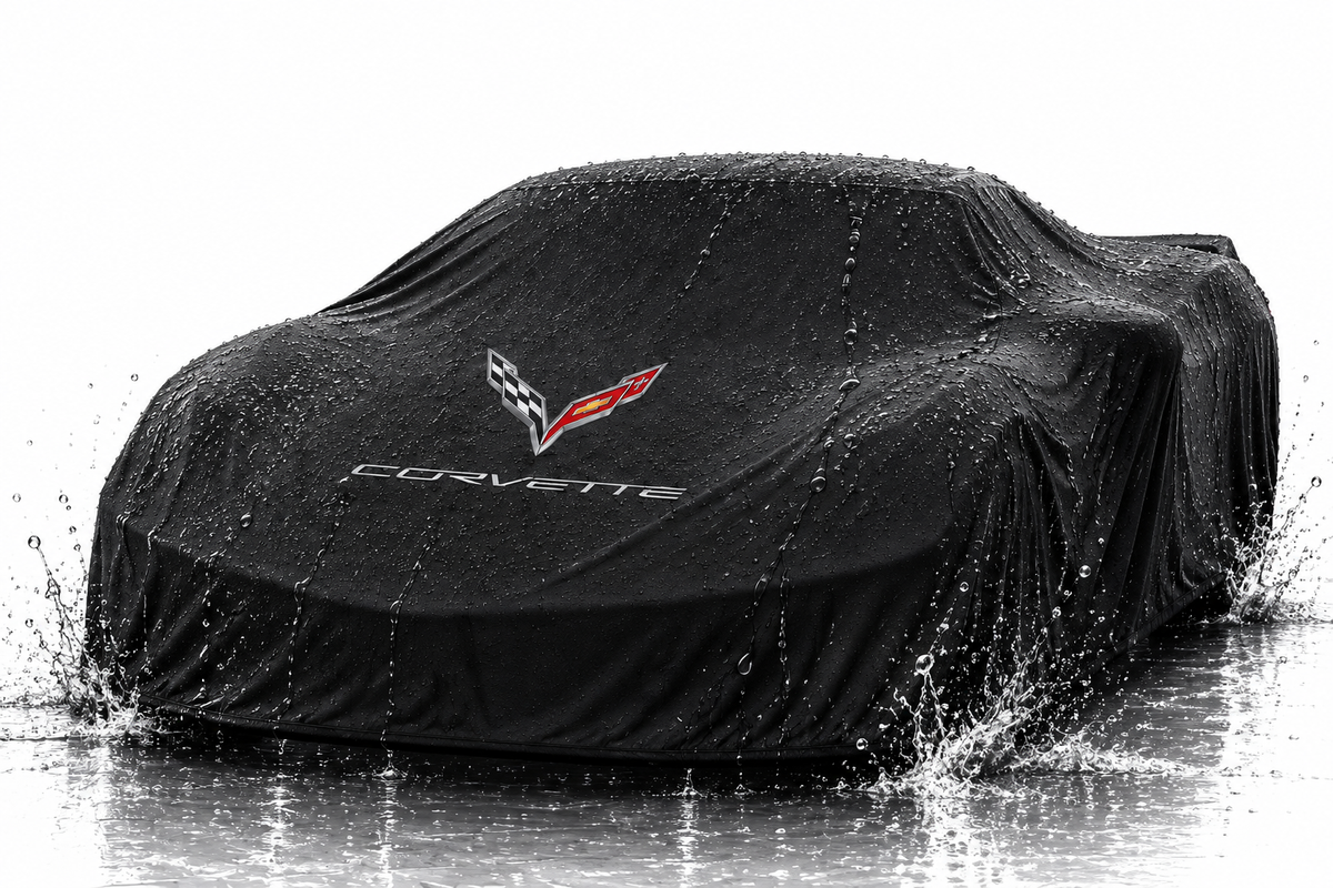 Corvette C8 maßgefertigte Outdoor-Autoabdeckung