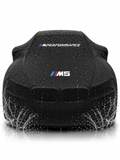 BMW M5, M Performance maßgefertigte Outdoor-Autoabdeckung