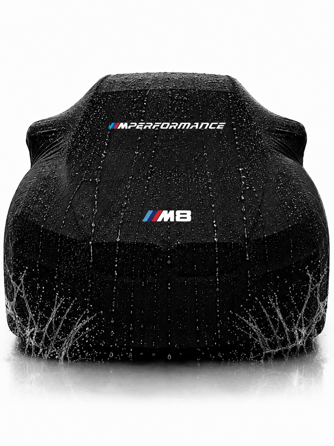 BMW M8, M Performance maßgefertigte Outdoor-Autoabdeckung