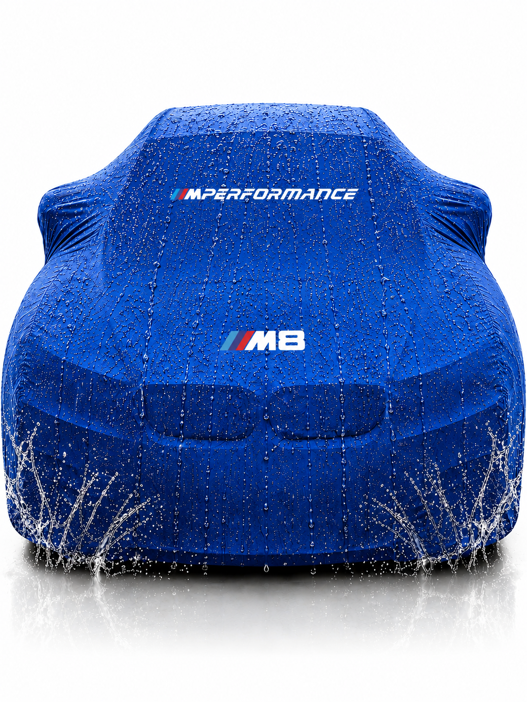 BMW M8, M Performance maßgefertigte Outdoor-Autoabdeckung