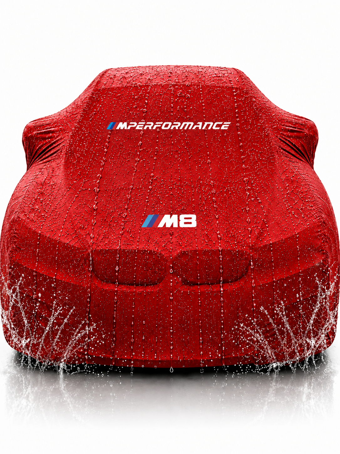 BMW M8, M Performance maßgefertigte Outdoor-Autoabdeckung