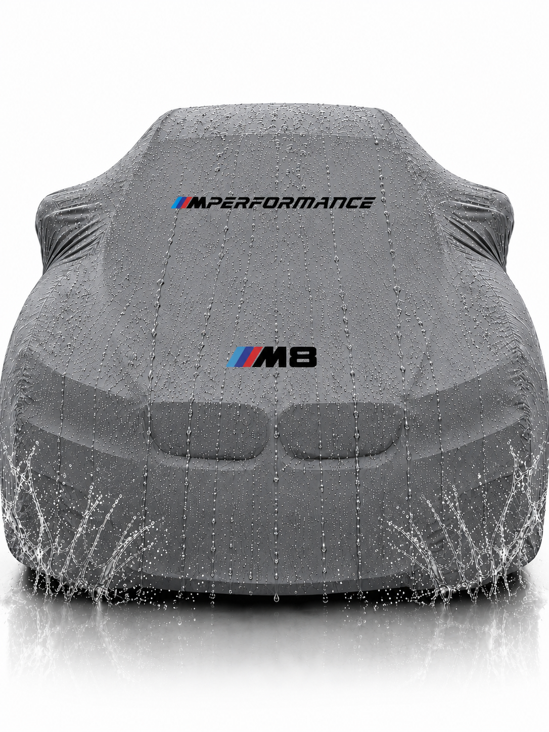 BMW M8, M Performance maßgefertigte Outdoor-Autoabdeckung