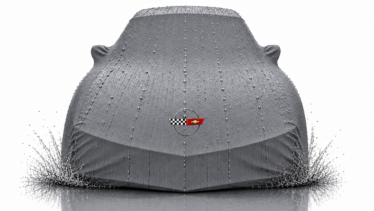 Corvette C4 maßgefertigte Outdoor-Autoabdeckung