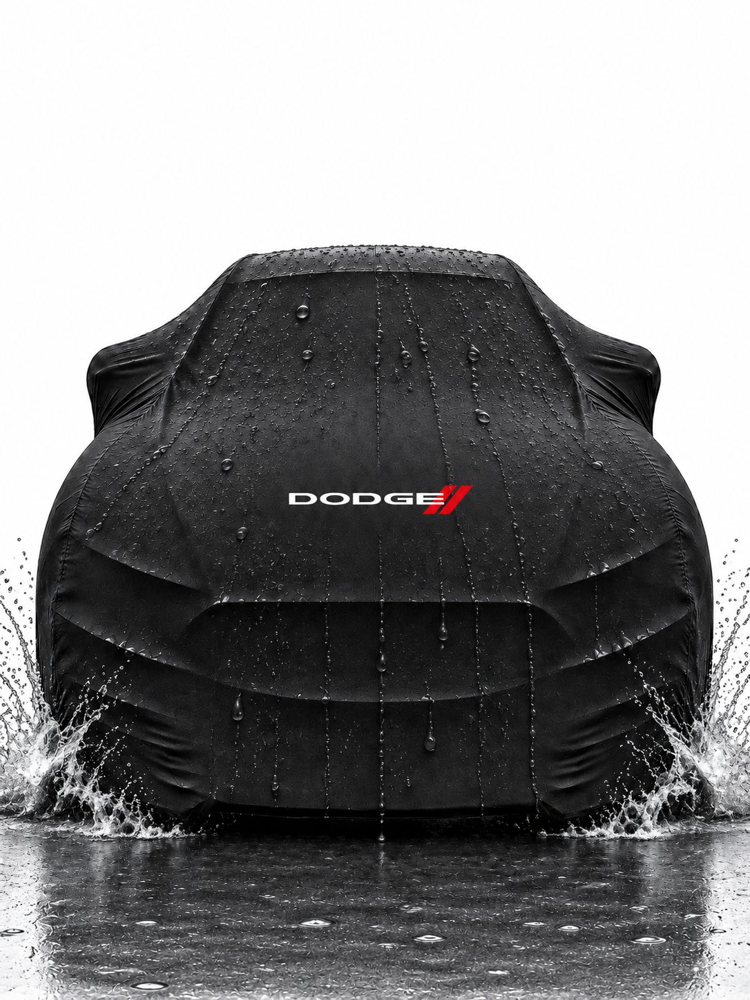 Dodge maßgefertigte Outdoor-Autoabdeckung