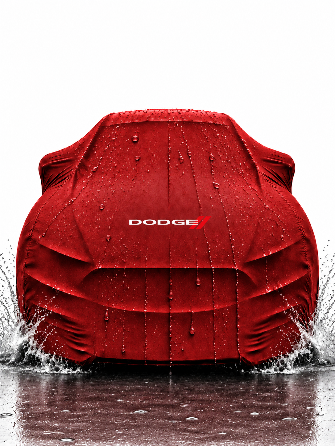 Dodge maßgefertigte Outdoor-Autoabdeckung