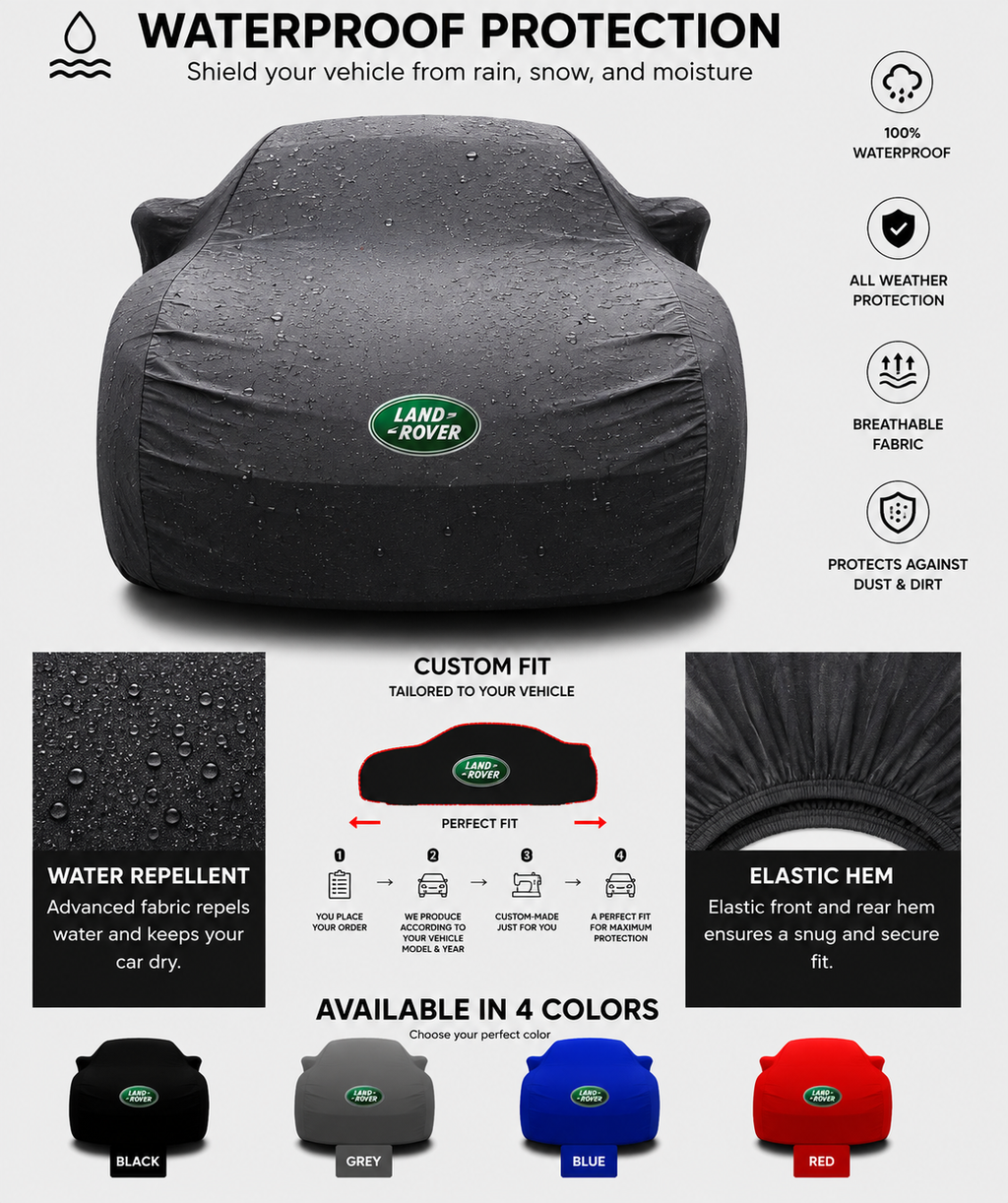 Cubierta exterior para coche a medida Land Rover - Range Rover